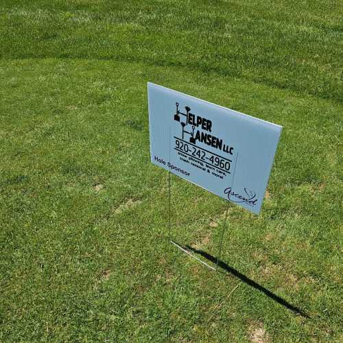 An image of a hole sponsorship and golf event