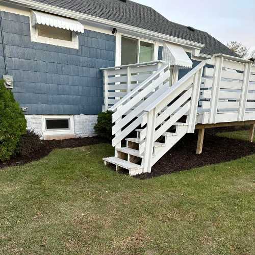 An image of landscaping work